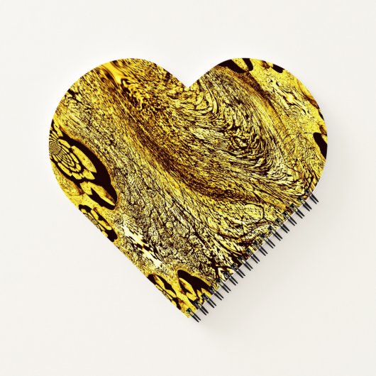 Solar vortex – spiraling infinity notizblock (Rückseite)