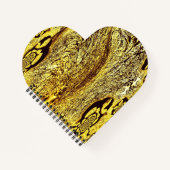 Solar vortex – spiraling infinity notizblock (Vorderseite)