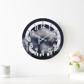 Solar Wind Power Große Wanduhr (Zuhause)