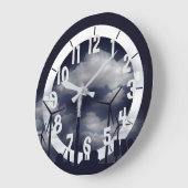Solar Wind Power Große Wanduhr (Winkel)