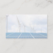 Solar Wind Tech | Power Enegry Visitenkarte (Rückseite)