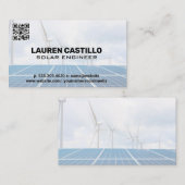 Solar Wind Tech | Power Enegry Visitenkarte (Vorne/Hinten)