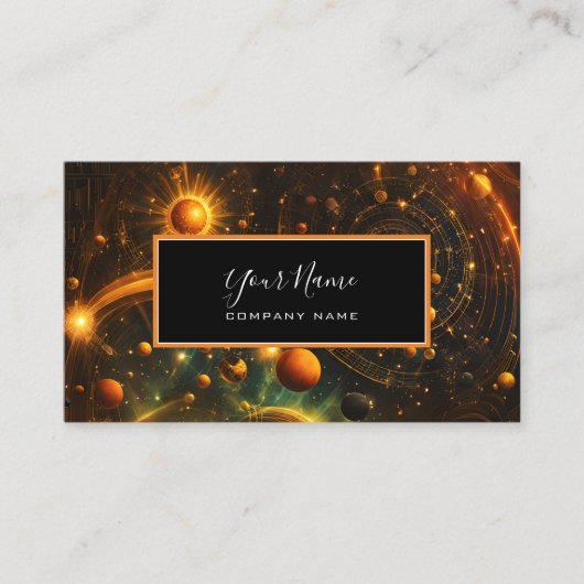 Solara Enigma Visitenkarte (Vorderseite)