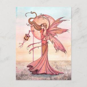 Solara Fairy Fantasy Art von Molly Harrison Postkarte