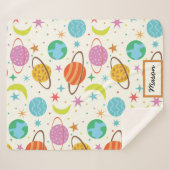 Solaranlage Planet Weltraum Personalisiert Sherpadecke (Vorderseite (Horizontal))