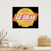 Solaranlage Poster (Küche)
