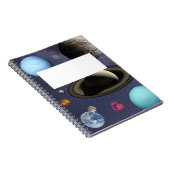 Solaranlagen Spiral Foto Notebook Notizblock (Rechte Seite)