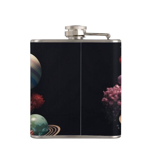 Solaranlagenflasche Flachmann (Rückseite)