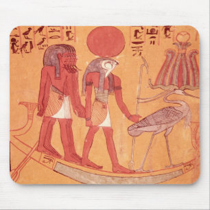 Solarbarque mit Re-Horakhty Mousepad