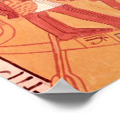 Solarbarque mit Re-Horakhty Poster (Ecke)