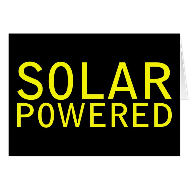 solarbetrieben (Vorderseite (Horizontal))