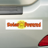 solarbetrieben autoaufkleber (Auf Auto)
