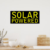solarbetrieben poster (Küche)