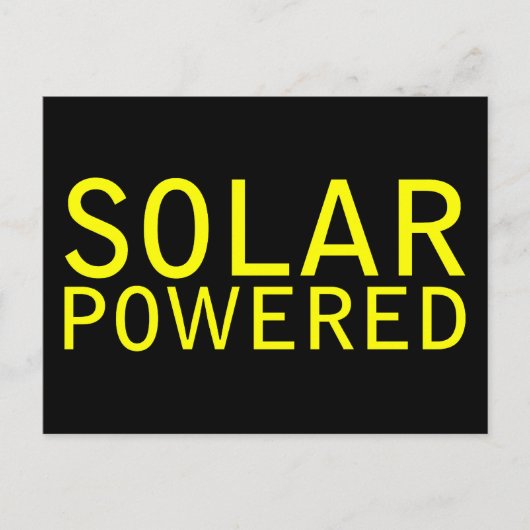 solarbetrieben postkarte (Vorderseite)