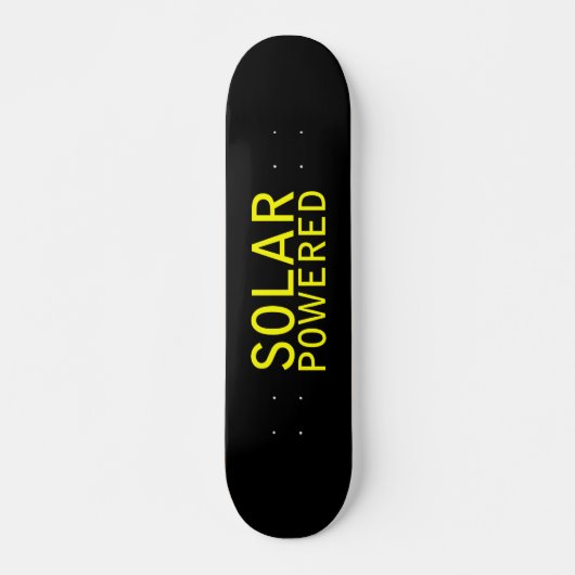 solarbetrieben skateboard (Vorne)