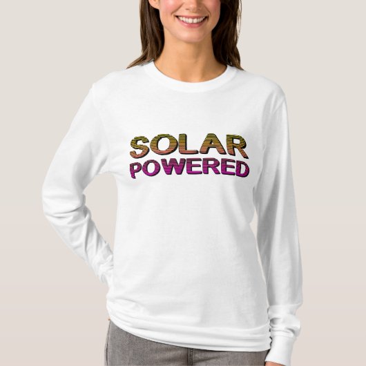 solarbetrieben T-Shirt (Vorderseite)