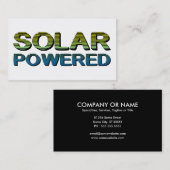 solarbetrieben visitenkarte (Vorne/Hinten)