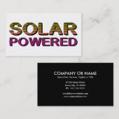 solarbetrieben visitenkarte (Vorne/Hinten)