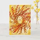 Solardrehbeschleunigung Karte (Gelbe Blume)