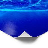 Solare Blume des Lebens Poster (Ecke)