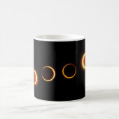 Solare Eclipse-Phasen Kaffeepause Tasse (Mittel)