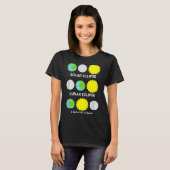 Solare Finsternis Mondfinsternis Apokalypse T-Shirt (Vorne ganz)