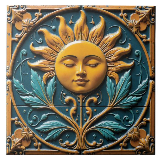 Solare Ruhe Fliese (Vorderseite)