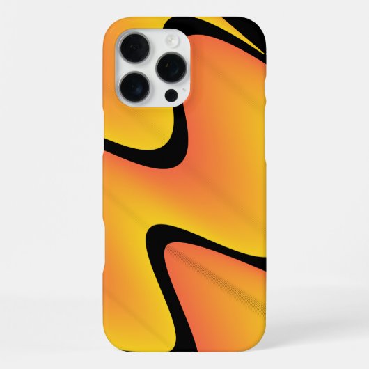 Solare Welle iPhone Hülle (Rückseite)