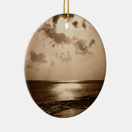 Solareffekt - Ozean, 1857 (Albumendruck von Keramik Ornament (Rechts)