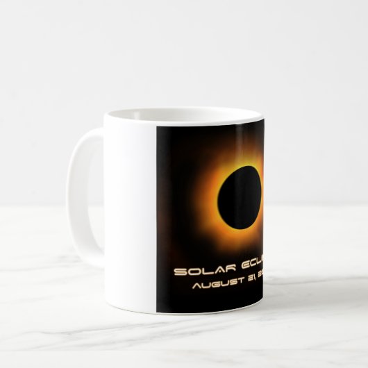 SolareklipseTasse 2017 Kaffeetasse (Vorderseite Links)
