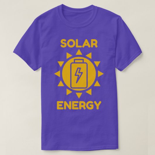 Solarenergie 5 T-Shirt (Design vorne)