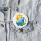 Solarenergie-Button Button (Beispiel)
