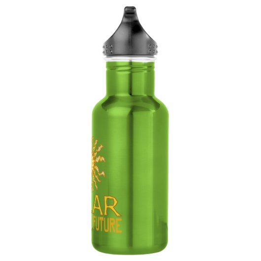 Solarenergie Edelstahlflasche (Rechts)