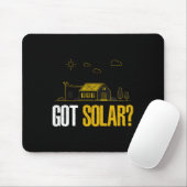 Solarenergie Got Solarpaneele Funny Solar Power Mousepad (Mit Mouse)