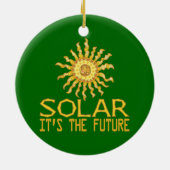 Solarenergie Keramikornament (Hinten)