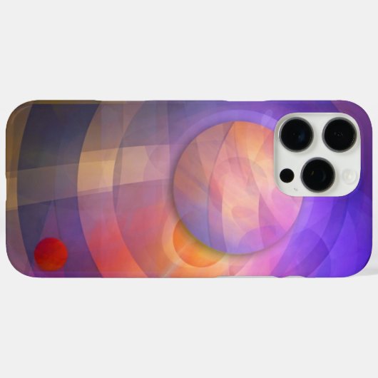 Solarenergie, künstlerisch abstrakt Case-Mate iPhone hülle (Rückseite (Horizontal))