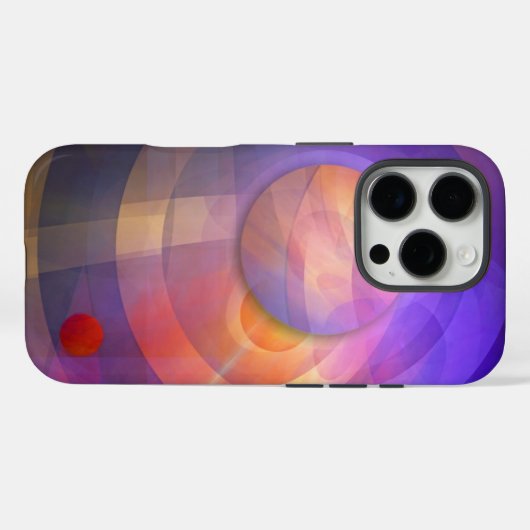 Solarenergie, künstlerisch abstrakt Case-Mate iPhone hülle (Rückseite (Horizontal))