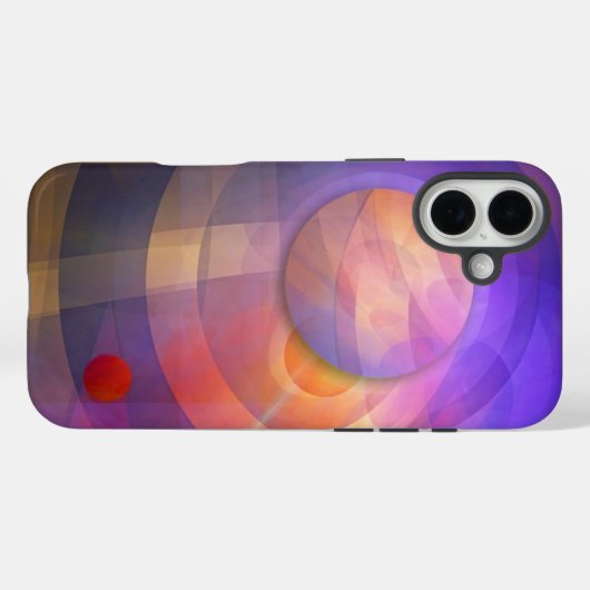 Solarenergie, künstlerisch abstrakt Case-Mate iPhone hülle (Rückseite (Horizontal))