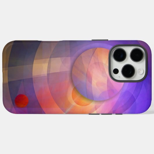 Solarenergie, künstlerisch abstrakt Case-Mate iPhone hülle (Rückseite (Horizontal))