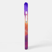 Solarenergie, künstlerisch abstrakt iPhone hülle (Linke Seite)