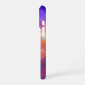 Solarenergie, künstlerisch abstrakt iPhone hülle (Linke Seite)