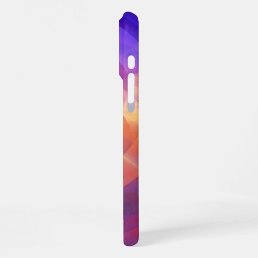 Solarenergie, künstlerisch abstrakt iPhone hülle (Linke Seite)
