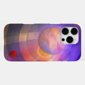 Solarenergie, künstlerisch abstrakt iPhone hülle (Rückseite (Horizontal))