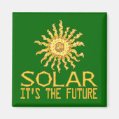 Solarenergie Magnet (Vorne)