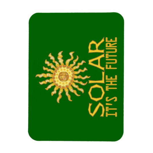 Solarenergie Magnet (Vertikal)