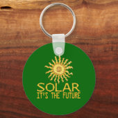 Solarenergie Schlüsselanhänger (Vorderseite)
