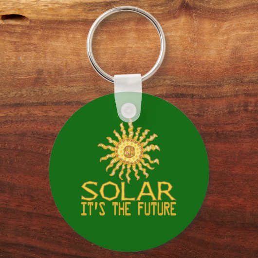 Solarenergie Schlüsselanhänger (Vorderseite)
