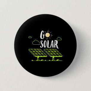 Solarenergieanlagen gehen zu Sonnenenergie-Sonnene Button