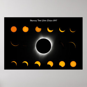 Solares Eclipse-Poster 2017 insgesamt Poster