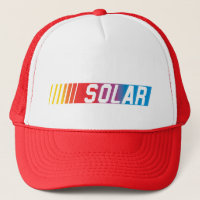 Solarfernlastfahrer-Hut